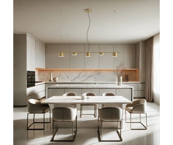 Sikrea Sospensione 5 luci Ariel