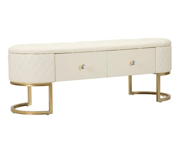 Mauro Ferretti Sharon Bench with Drawers
