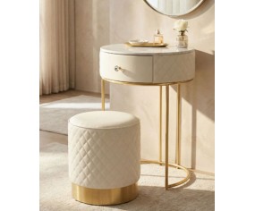 Mauro Ferretti Toeletta con puff Sharon 2