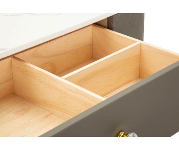 Mauro Ferretti Schminktisch mit Pouf Sharon