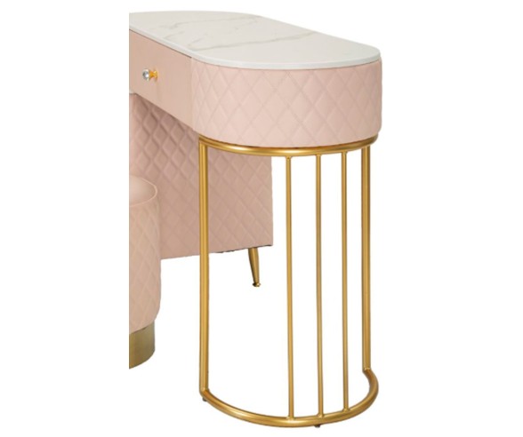 Mauro Ferretti Sharon Dressing Table with Pouf