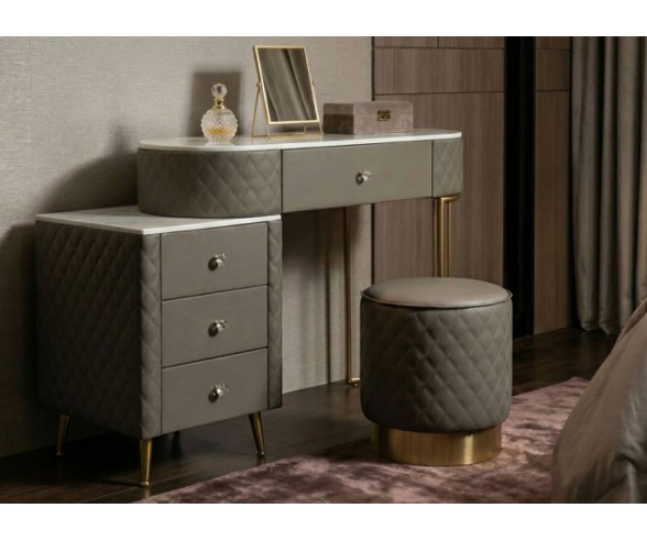 Mauro Ferretti Schminktisch mit Pouf Sharon