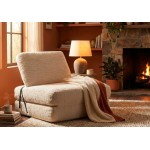 MAURO FERRETTI POLTRONA LETTO BIANCA FASTER