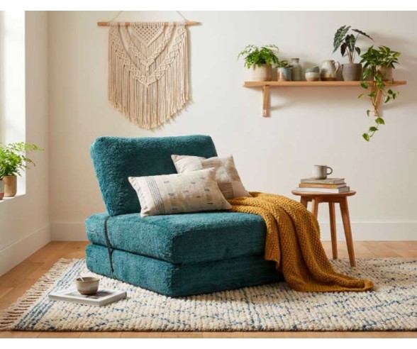 Mauro Ferretti Faster Petrol Armchair Bed