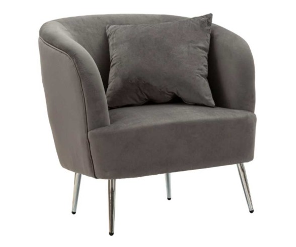 Mauro Ferretti Silvery Armchair