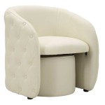 Mauro Ferretti Armchair with storage pouf Zagabria