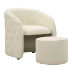 Mauro Ferretti Armchair with storage pouf Zagabria