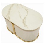 Mauro Ferretti Couchtisch mit 2 Poufs Relax
