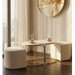 Mauro Ferretti Coffee Table with 2 Poufs Relax
