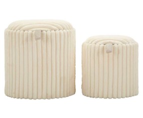 Mauro Ferretti Coppia di pouf contenitori Goteborg