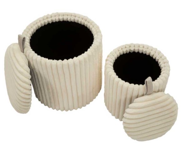 Mauro Ferretti Pair of Storage poufs Goteborg