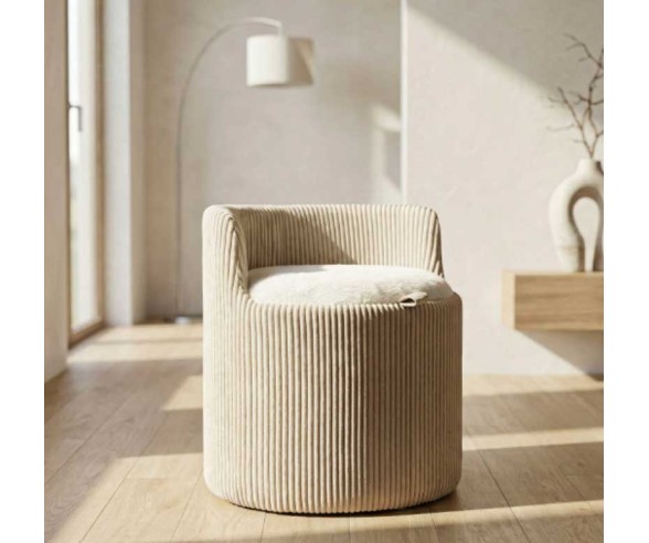 Mauro Ferretti Dublino Pouf Vanity Table