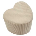 Mauro Ferretti Heart Dublin Pouf