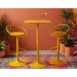 Mauro Ferretti Lox Mustard Bar Stool