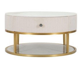 Mauro Ferretti Tavolo da caffè crema Montpellier