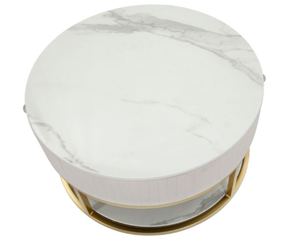 Mauro Ferretti Tavolo da caffè crema Montpellier