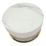 Mauro Ferretti Tavolo da caffè crema Montpellier