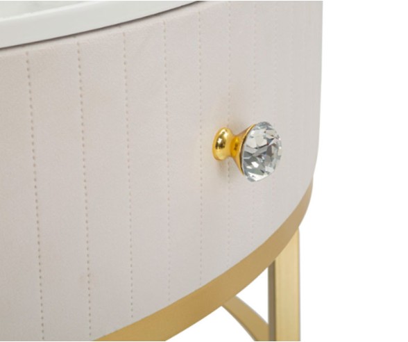 Mauro Ferretti Tavolo da caffè crema Montpellier