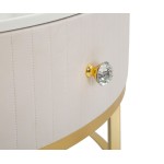 Mauro Ferretti Tavolo da caffè crema Montpellier