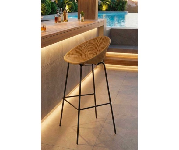 MAURO FERRETTI SGABELLO BAR IBIZA SET 2 PEZZI