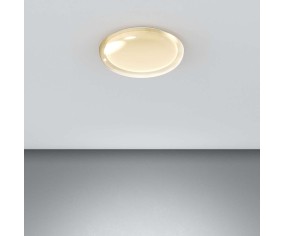 Plafoniera moderna 40cm acrilico ambra