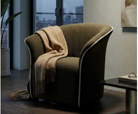 Mauro Ferretti Siena Swivel Armchair 2