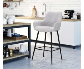 MAURO FERRETTI SGABELLO BAR GRIGIO SET 2 PEZZI 2