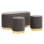 Mauro Ferretti Panca con contenitore e pouf Shopy