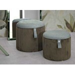 Mauro Ferretti Pouf contenitore set 2 pezzi Bolzano
