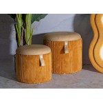 Mauro Ferretti Pouf contenitore set 2 pezzi Bolzano