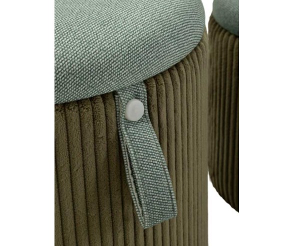 Mauro Ferretti Pouf contenitore set 2 pezzi Bolzano