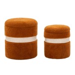 Mauro Ferretti Pouf contenitore set  pezzi Saint-Moritz