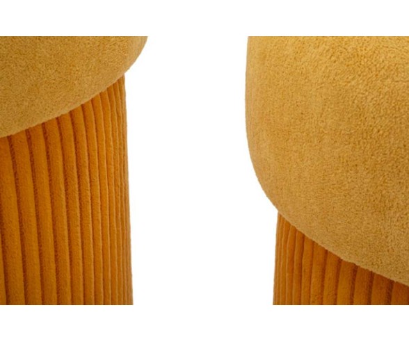 Mauro Ferretti Pouf contenitore set 2 pezzi Aspen