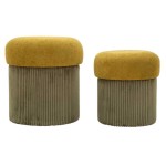Mauro Ferretti Pouf contenitore set 2 pezzi Aspen