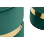Mauro Ferretti Pouf contenitore set 2 pezzi Sheffild