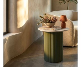 Mauro Ferretti Green Marble Coffee Table Frankfurt 2