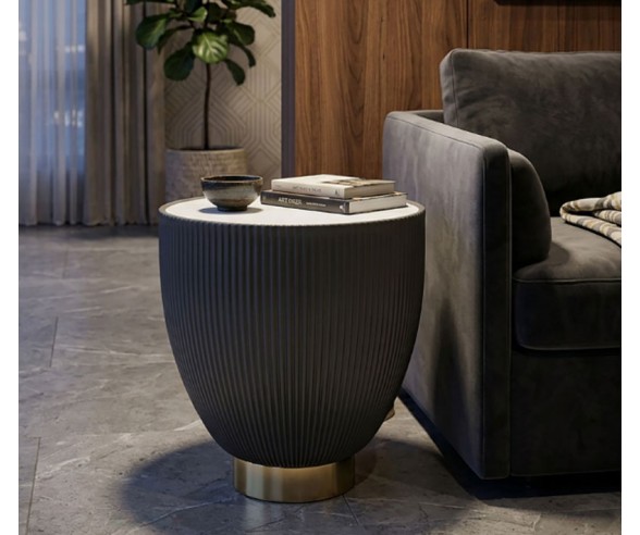 Mauro Ferretti Elge Grey Coffee Table