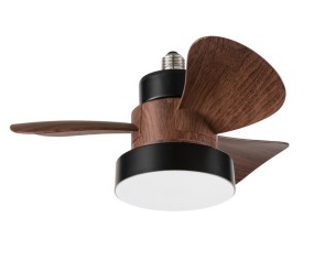 Mini ventilatore da soffitto con luce e telecomando