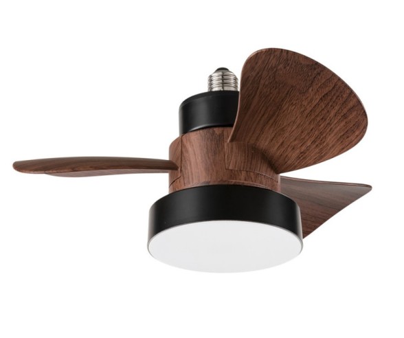 Mini ventilatore da soffitto con luce e telecomando