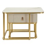 Mauro Ferretti Paar Couchtische Beauty