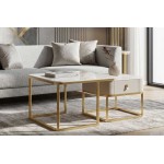 Mauro Ferretti Paar Couchtische Beauty