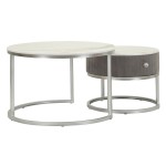 Mauro Ferretti Pair of Greys Coffee Tables