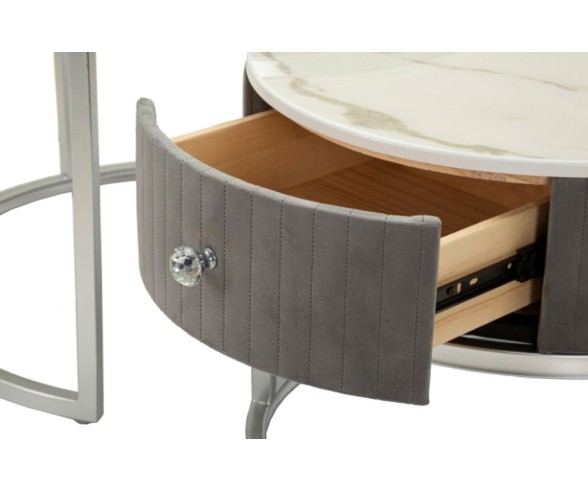Mauro Ferretti Pair of Greys Coffee Tables