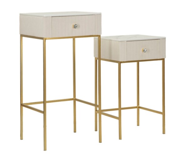 Mauro Ferretti Hohe quadratische Tische Wedding