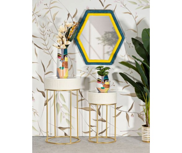 Mauro Ferretti Round High Tables Wedding