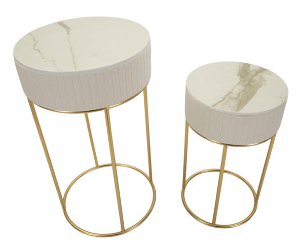 Mauro Ferretti Round High Tables Wedding
