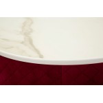 Mauro Ferretti Vellit bedside table with pouf