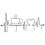 Mauro Ferretti Breakfast Wall Coat Rack