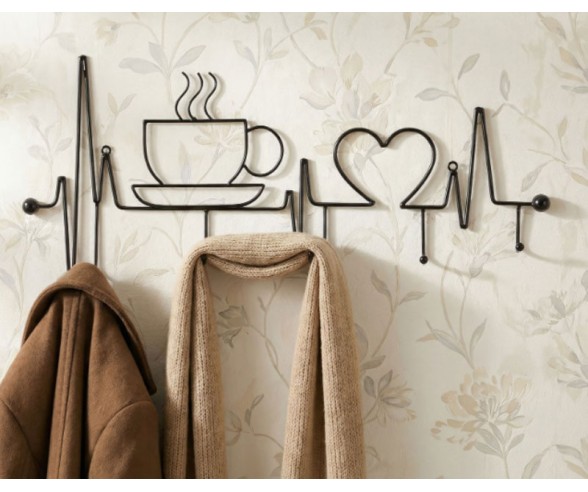 Mauro Ferretti Breakfast Wall Coat Rack