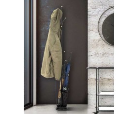 Mauro Ferretti Appendiabiti con porta ombrelli Glam Black 2